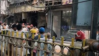 21 killed after fire at restaurant in Delhi's Malviya Nagar