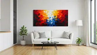 Big Art Can Transform Small Indian Rooms