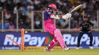 IPL 2026: Kagiso Rabada cleans up Yashasvi Jaiswal with a ripper in GT vs RR clash – WATCH