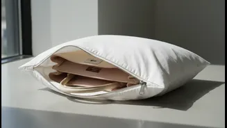 A Pillowcase Offers An Easy Storage Alternative When The Dust Bag Is Missing
