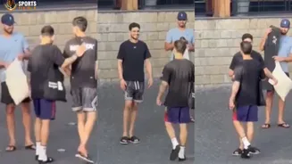 Virat Kohli spotted teasing Shubman Gill for beard ahead of Qualifier 1 clash Dharamsala, video goes viral