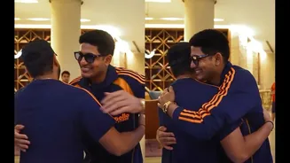 Watch Rohit & Gill's heartwarming moment