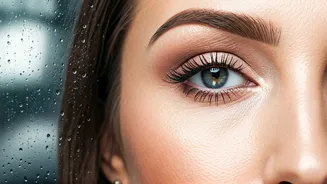 Light Makeup Makes Rainy Days Easier