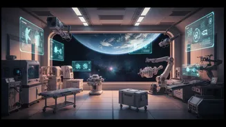 The Physician-Engineer Astronaut Begins An Eight-Month Laboratory Mission In Orbit