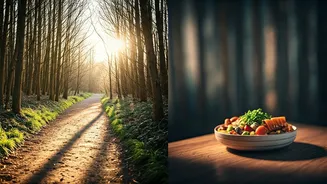 One Walk, One Meal, No Drama