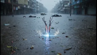 Flooded-Street Electrical Hazards are making monsoon commuting more dangerous than it looks