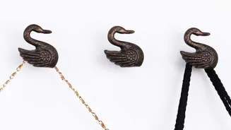 5 innovative ways to use decorative wall hooks