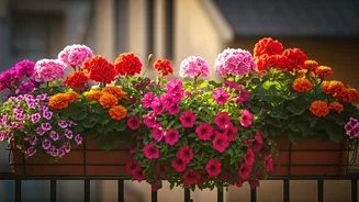 Bright Balcony Flowers Are Perfect Mood Boosters