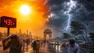 Rain Relief or Heatwave Comeback? Delhi Braces for Rising Mercury Amid Thunderstorm Forecast - What IMD Says?