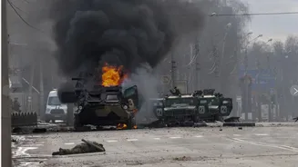 Russia Bombards 9 Ukrainian Cities Overnight, Calling Strikes 'Massive'