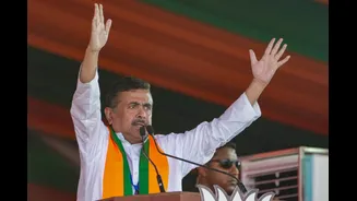 BJP’s Suvendu Adhikari Alleges TMC Bought 750 Fake Fingers To Rig Votes In Bhabanipur