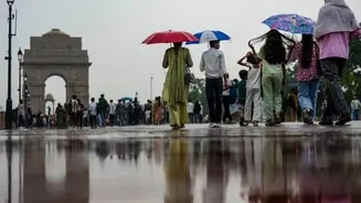 IMD warns Delhi-NCR of heavy rain, thunderstorms and lightning Wednesday