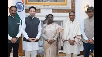 'AAP Behaves Like Jilted Ex': Raghav Chadha Meets President Murmu, Flags Vendetta Politics