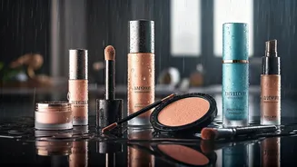Rain-Proof Makeup In Record Time