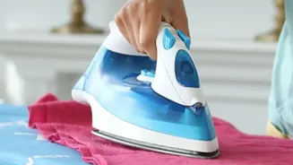 Do Not Iron Directly over Prints or Coatings without Checking