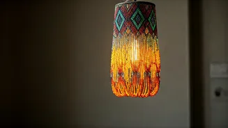 Craft Your Own African-Inspired Pendant Lamps: A DIY Guide