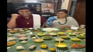158 Dishes For One Guest: Andhra Family’s Lavish Feast For Son-In-Law Goes Viral