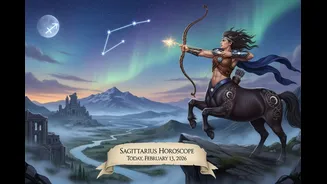 Sagittarius Horoscope Today, February 13, 2026