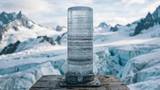 How Chemical Isotope Signatures In Snow Layers Reveal Historic Temperature Changes