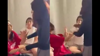 'Sabse Sorry Bol': Noida University Girls Caught Slapping, Abusing Junior; Investigation Underway | Video