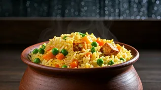 Homemade Veg Pulao Is Winning Rainy Nights