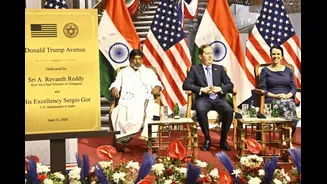 ‘Hypocrisy Pro Max’: BJP Takes Dig At Congress After Trump Avenue Unveiled In Hyderabad