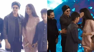 Shah Rukh Khan Lovingly Blesses Shruthi Rangaraj At Husband Madhampatty's Dubai Restaurant Launch: Mesmerised By His Aura