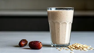 Ditch Packaged Dairy Try This Oats Dates Superfood Smoothie Blend