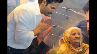 Border 2: War Hero Major Hoshiar Singh Dahiya’s Wife Blesses Varun Dhawan, Heartwarming Clip Goes Viral
