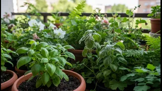 Give Crowded Balcony Plants More Space Before Fungal Problems Spread
