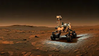 Curiosity Rover's Rare Nighttime Mars Snapshot Illuminates Red Planet Mysteries