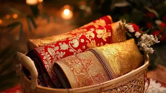 Upcycle vintage silk sarees to create modern co ord sets for festive wear