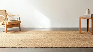 Add Texture To Empty Studio Spaces Using Sustainable Material Rugs