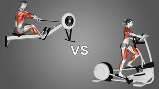 Rowing machine or elliptical: Which is better for full-body workout?