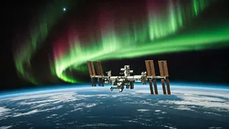 Solar Storm's Fury: ISS Crew's Shelter