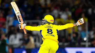 Why does Ravindra Jadeja wear jersey number 8?