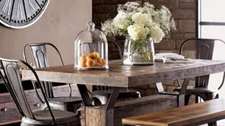 How metal-wood combination can really amp up your space