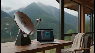 How High-Speed Satellite Internet Setups Are Fueling Safe Long-Term Monsoon Workations In Hills