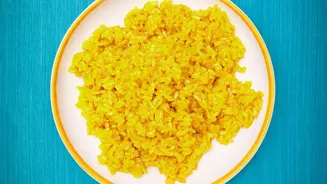 Cook with Turmeric across Rice, Soup, Snacks and Curry