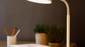 A Dedicated Task Lamp Can Reduce Dependence on Harsh Ceiling Lights