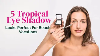 5 Tropical Eye Shadow Looks Perfect For Beach Vacations