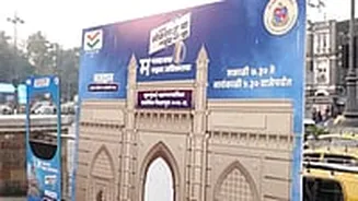 Mumbai BMC Elections 2026: Civic Headquarters, CSMT Decked With Voter Awareness Posters Ahead Of Polls | Video