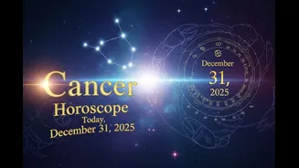 Cancer Horoscope Today, December 31, 2025