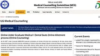 NEET UG Counselling 2025: MCC Opens Stray Vacancy Round Choice Filling Today At mcc.nic.in; Check Key Dates And Process