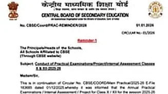 CBSE Issues Guidelines For Class 10 And 12 Practical Examinations; Check Details Here