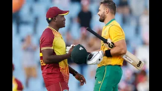 ICC Books Individual Commercial Flights For WI, SA Players After Charter Flight Cancellation