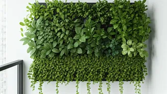 Install Low Maintenance Indoor Vertical Garden Grids On Balconies
