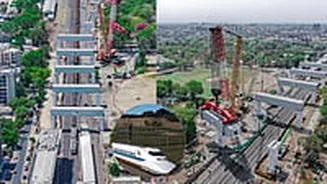 Mumbai–Ahmedabad Bullet Train Project Update: Massive Engineering Feat Achieved As Portal Beams Successfully Installed Near Maninagar