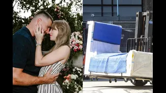 Inside Taylor Swift, Travis Kelce's Wedding Venue: Giant Bed, VIP Bars, And 'Magical Midsummer Night' Theme