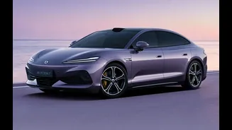 BYD revela sedã elétrico Denza Z9S com 1.194 cv e tração integral